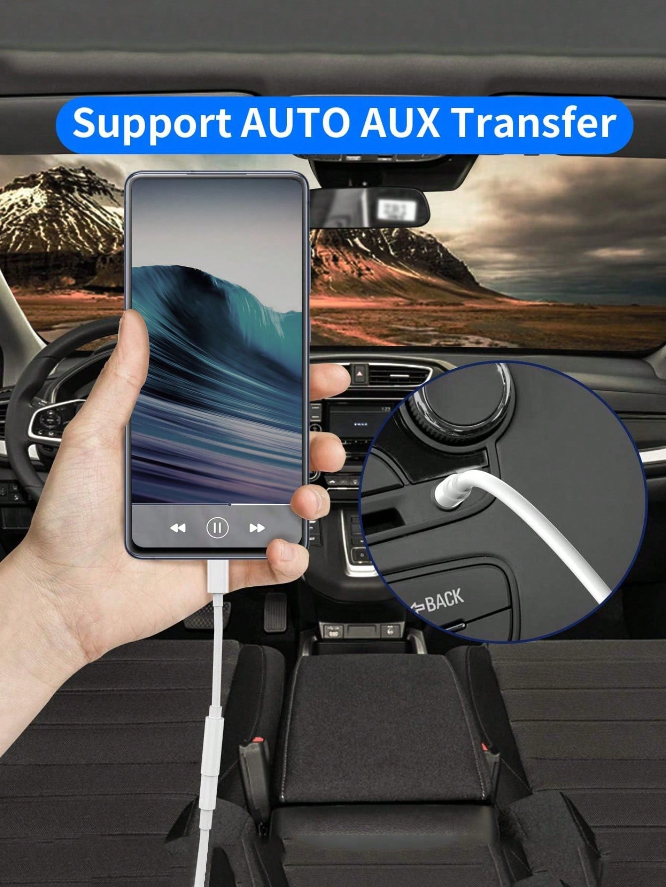 D8 USB-C to 3.5mm HiFi Adapter, DAC Mic, Aux Dongle for iPhone/Samsung