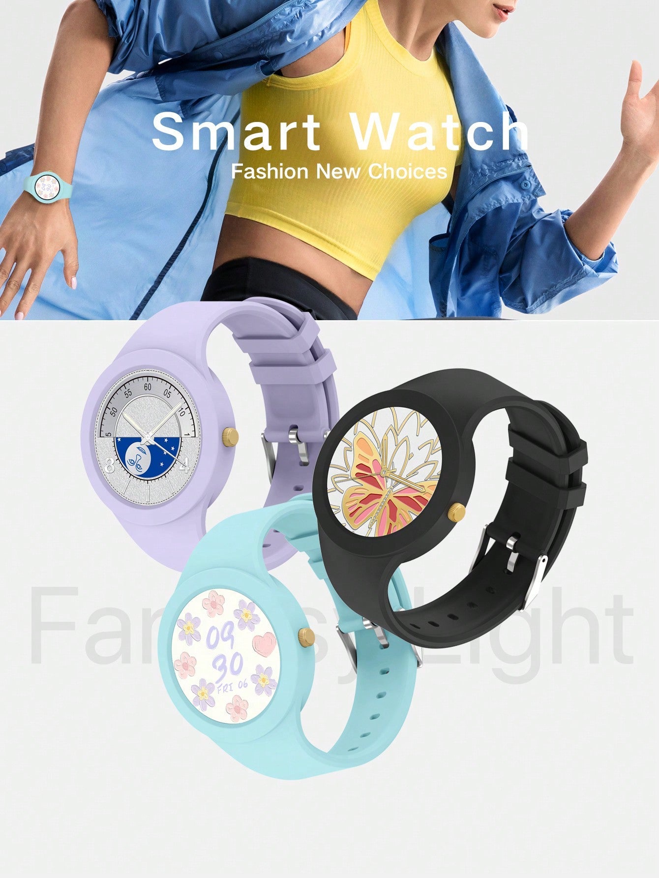 D8 Smartwatch, IP67 Waterproof Tracker, Heart Rate & Sleep Monitor, iOS/Android