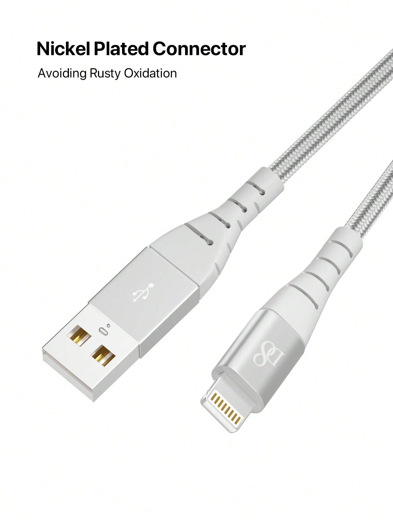 D8 Lightning Fast Charging Data Cable, High-Speed Charger Compatible with iPhone, iPad, and More