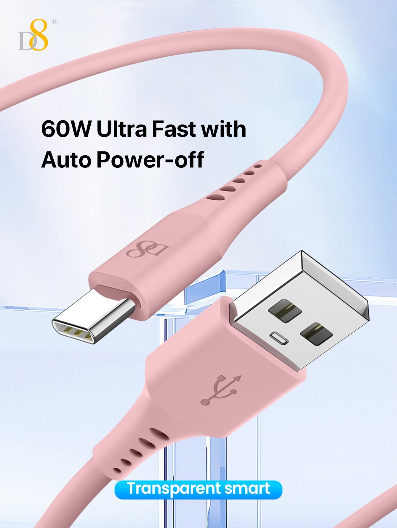 D8 USB C Cable, USB A to USB C Cable 3.3ft Soft Silicone USB C Cord, USB 2.0 Type C Charger Cable 3A Fast Charging Compatible with Samsung Galaxy A10e A20 A50 A51 A71, S20 S10 S9 S8 Plus,Note 9 8,A11 A20 A51, G6 G7 V30 V35,Moto Z2 Z3
