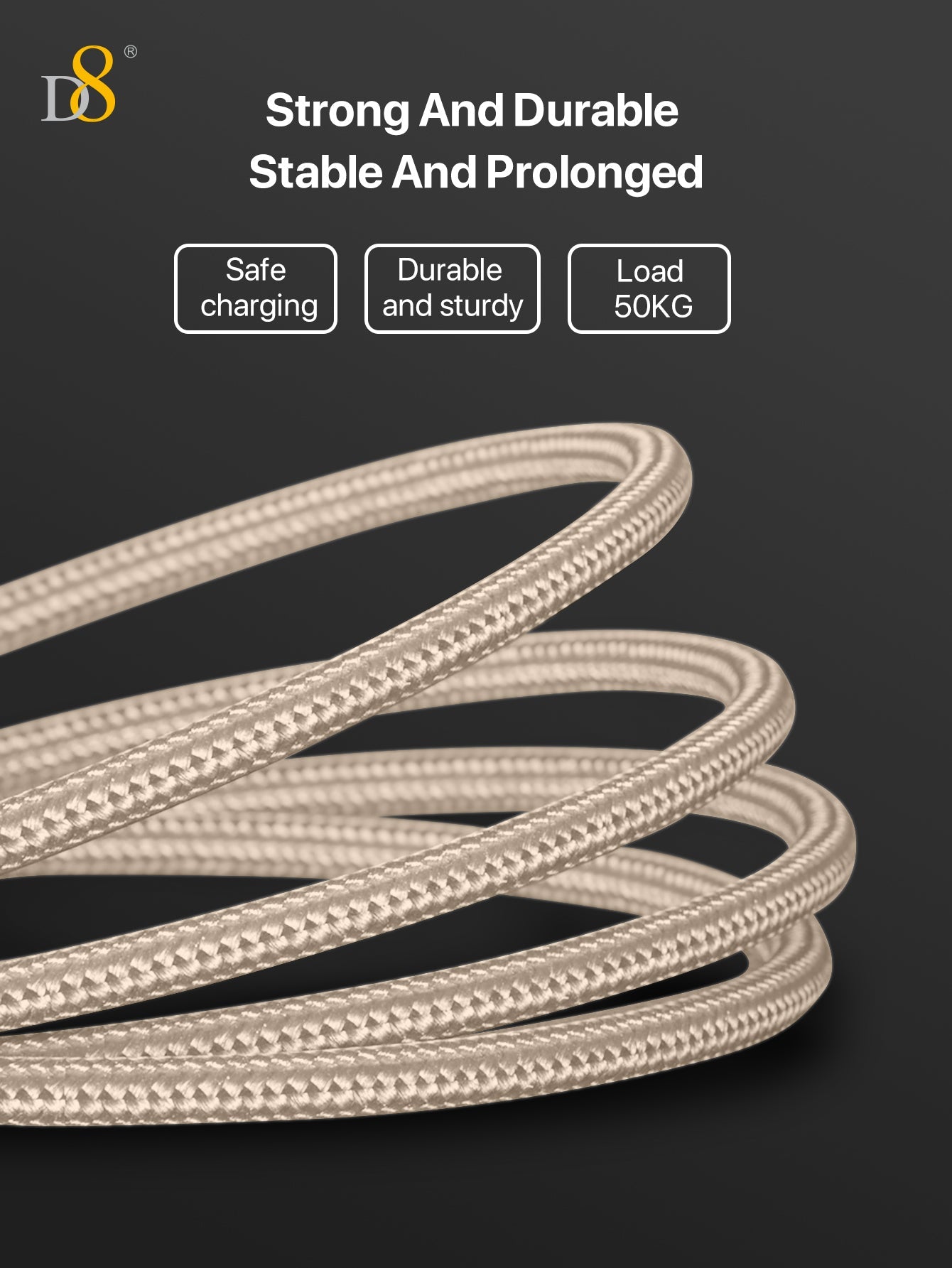 Nylon Braided Micro USB Cable