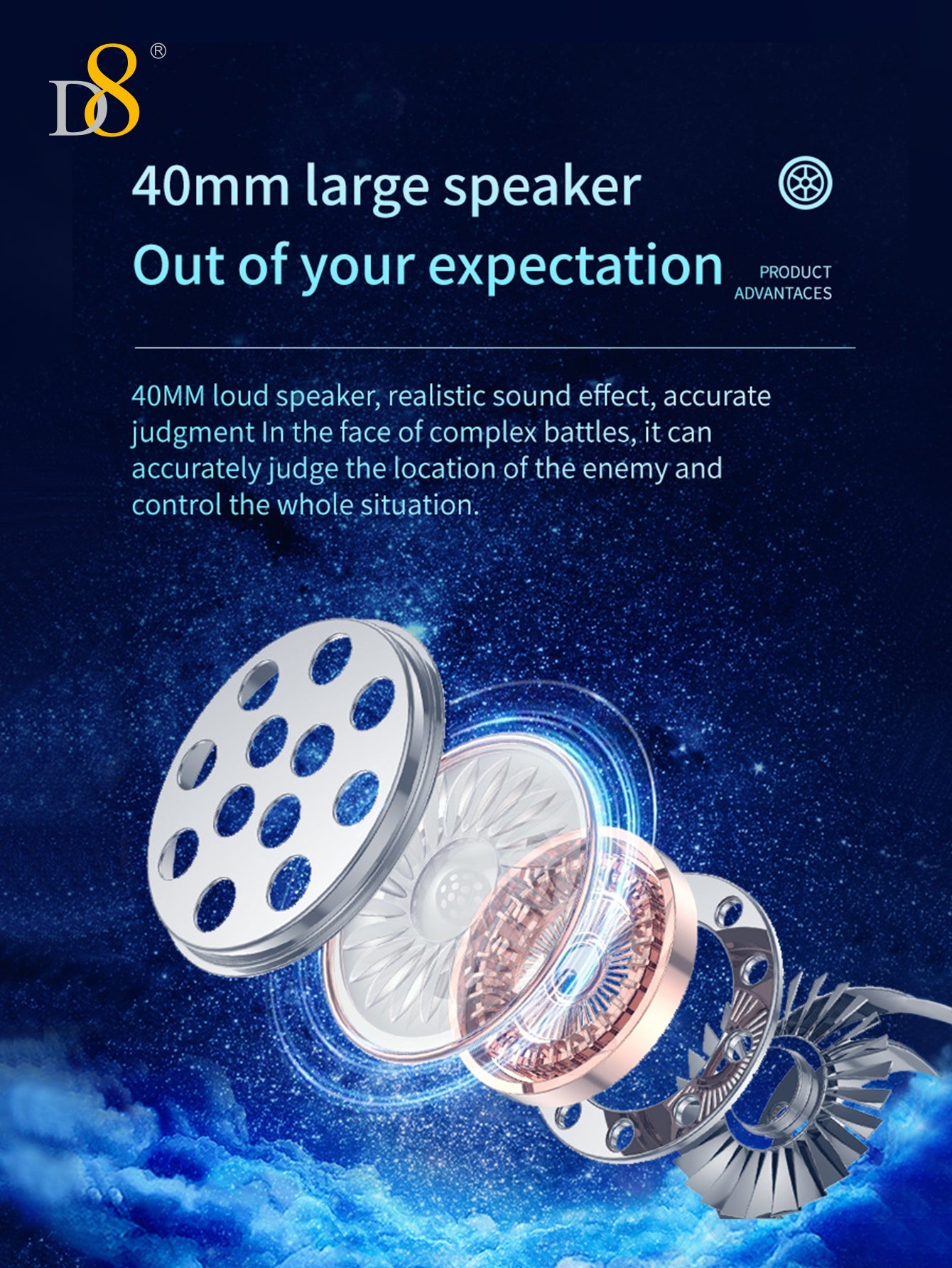 D8 Wireless Headphones Over-Ear, with Microphone, 3.5MM Wired Stereo Headset Micro SD/TF, PC,Soft Earmuffs &Light Weight for Prolonged Wearing,Deep Bass for Home Office Cellphone PC Ect. Holiday Gift Valentine's Day Gift Christmas Gifts,Must-Haves