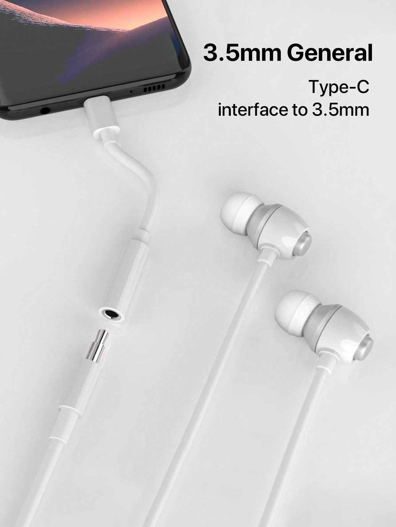 D8 USB-C to 3.5mm HiFi Adapter, DAC Mic, Aux Dongle for iPhone/Samsung