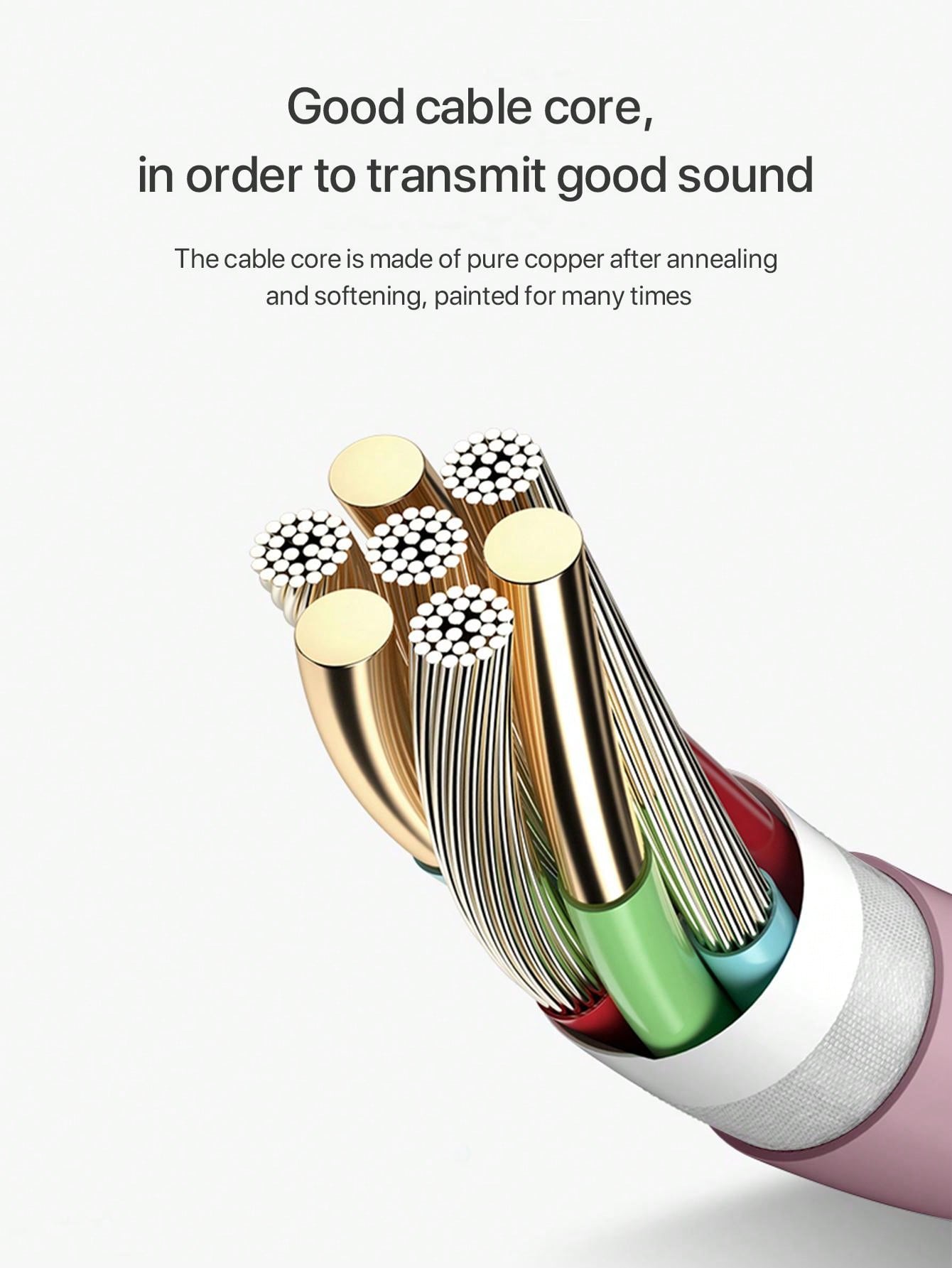 D8 MFi Lightning to 3.5mm Audio Adapter, HiFi DAC Stereo Mic Earphone Dongle