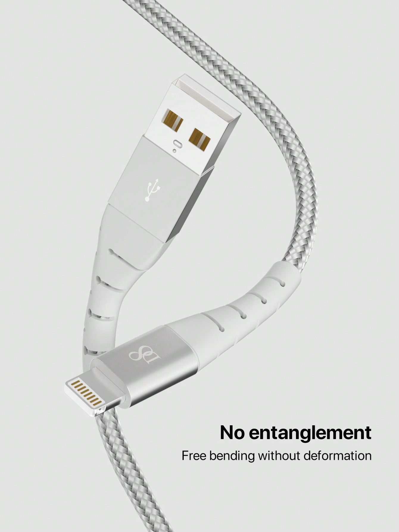 D8 Lightning Fast Charging Data Cable, High-Speed Charger Compatible with iPhone, iPad, and More