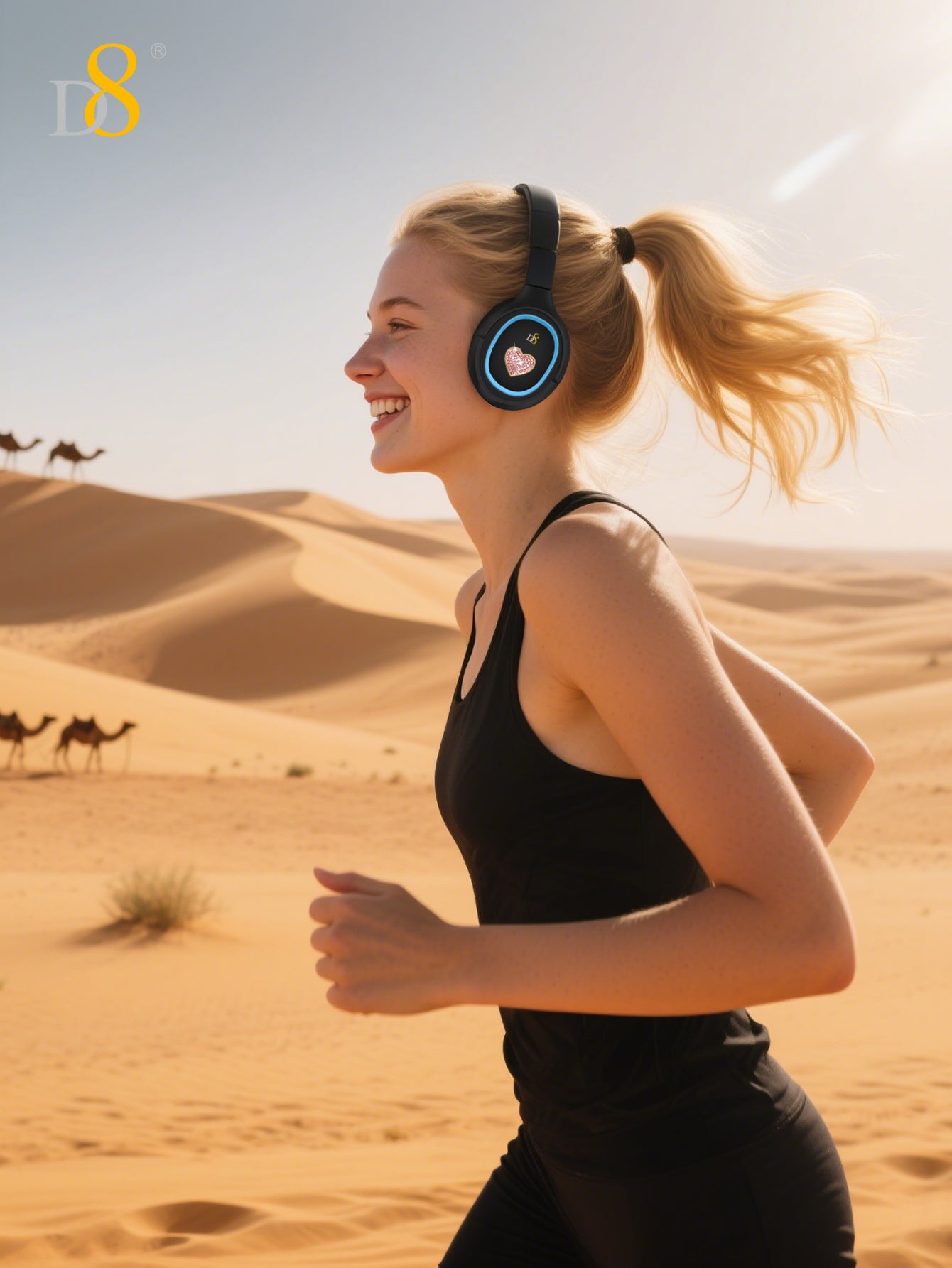 D8 Wireless  Headphones Over-Ear, with Microphone, 3.5MM Wired Stereo Headset Micro SD/TF, PC,Soft Earmuffs &Light Weight for Prolonged Wearing，Deep Bass for Home Office Cellphone PC Ect. Holiday Gift Valentine's Day Gift Christmas Gifts,Must-Haves