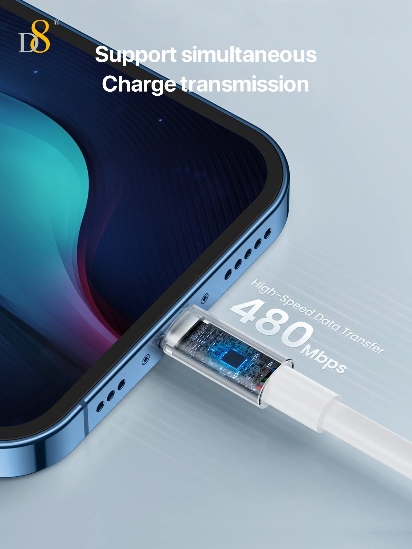3M Long PVC MFi Lightning Cable | Mobile Accessories - Dynamic8